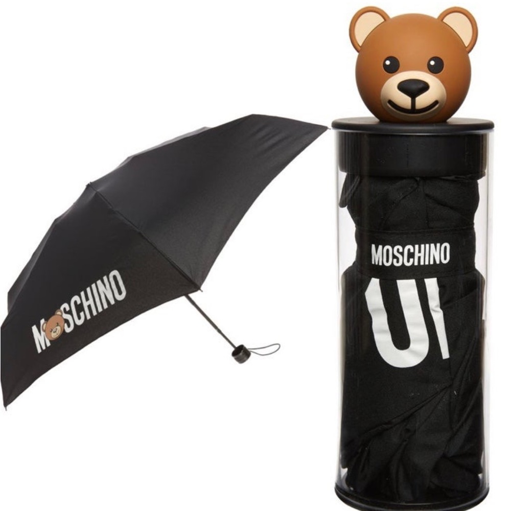 MOSCHINO BEAR IN THE TUBE umbrella